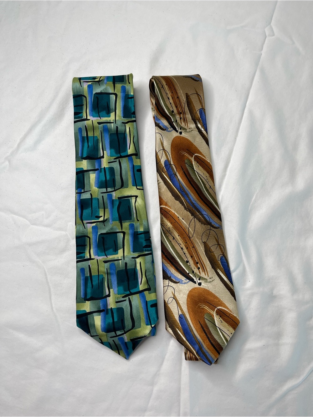 JERRY J GARCIA Ties  Neck Silk Tie Set Of 2 VINTAGE COLLECTION